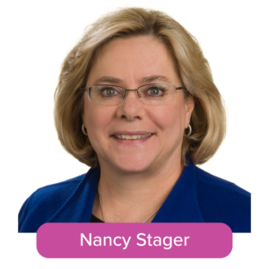 Nancy Stager, Treasurer